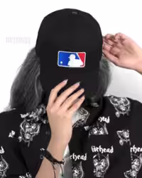 کلاه بیسبالی MLB مشکی فری سایز