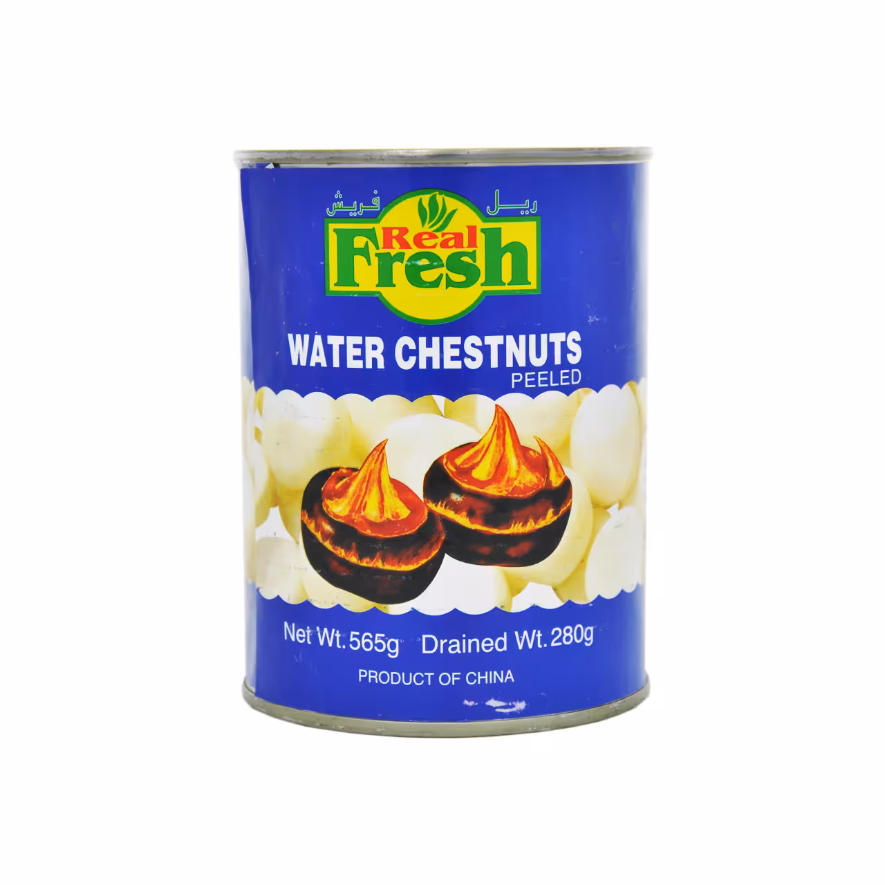 کنسرو شاه بلوط بدون پوست 565 گرم ریل فرش - real fresh