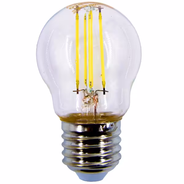 لامپ فیلامنتی حبابی 5 وات شفاف G45 نمانور E27