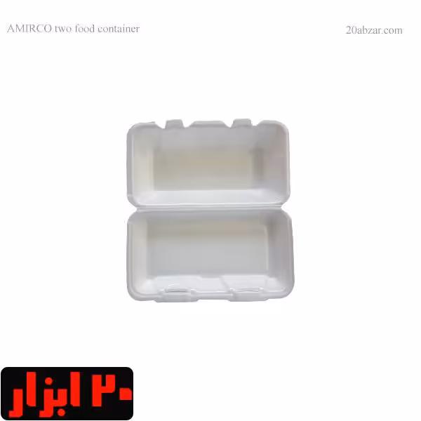 ظرف پلاستیکی یکبار مصرف دو پرسی امیرکو