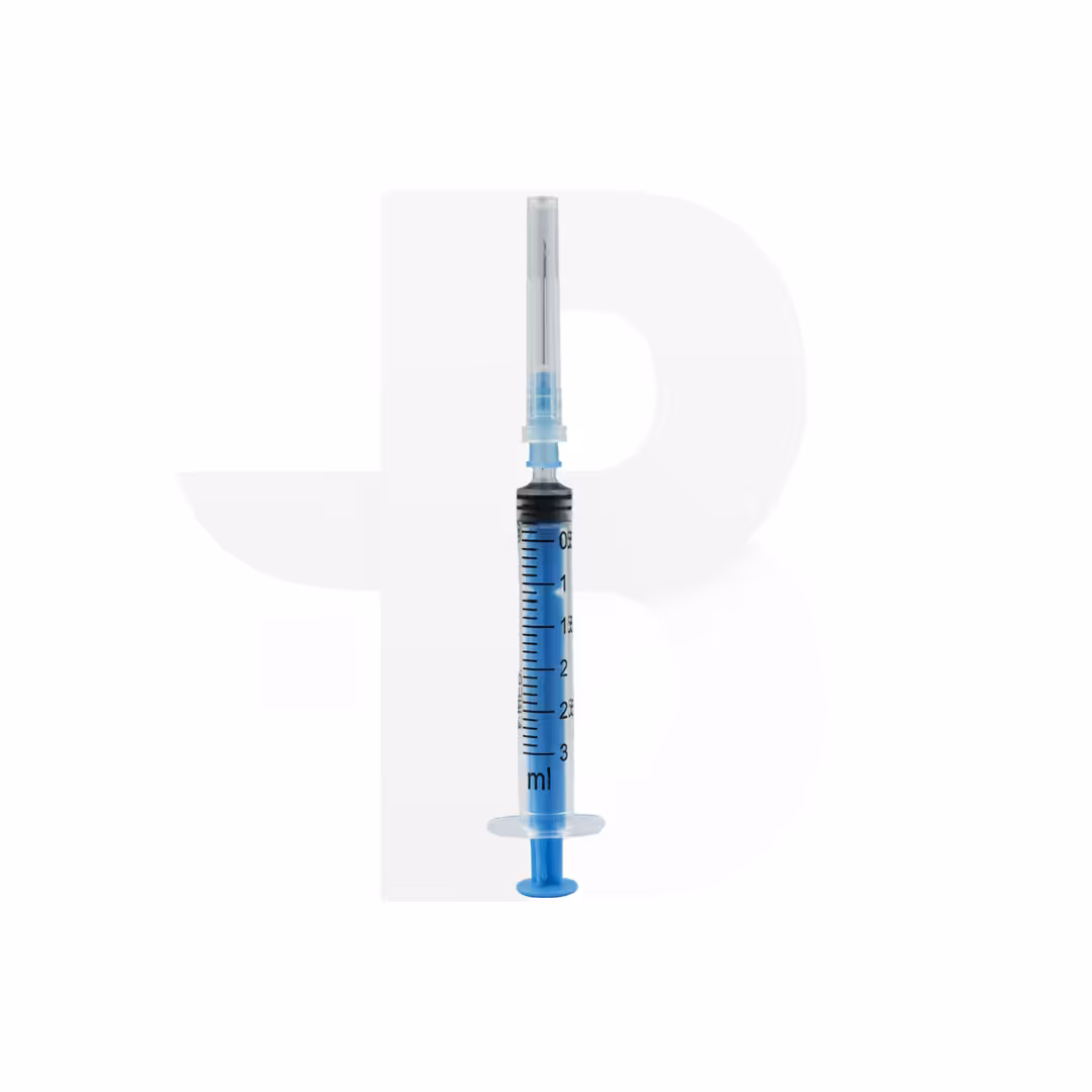 سرنگ 3 سی سی 3 تکه لوئر اسلیپ ورید