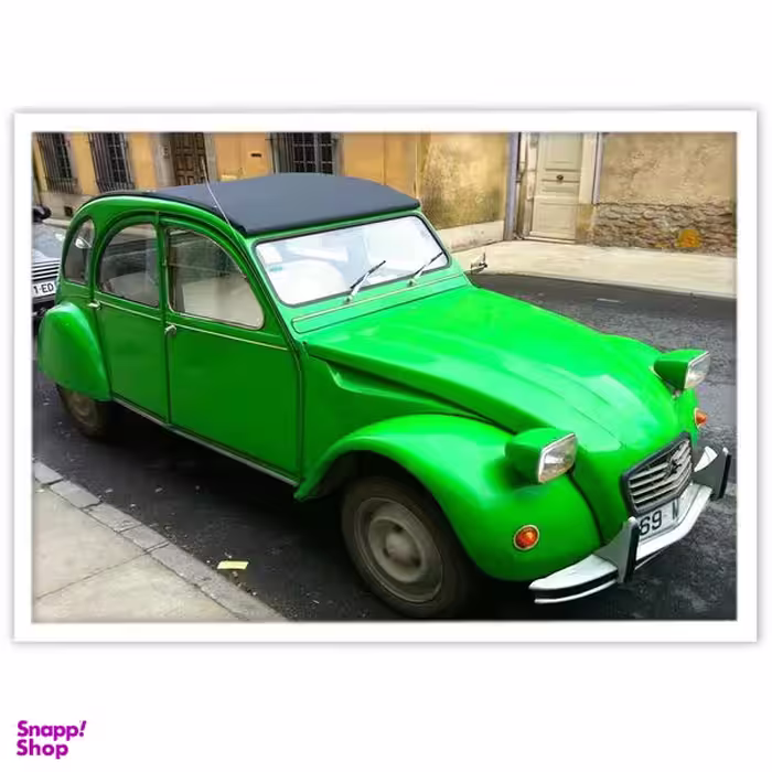 تابلو بکلیت طرح ماشین قدیمی ژیان مدل W-11459