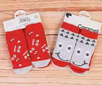 جوراب 2 عددی معطر caramell