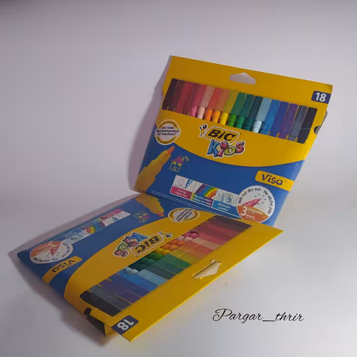 ماژیک 18 رنگ بیک