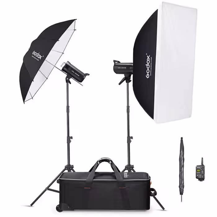 کیت فلاش گودکس Godox SK400II-V Studio Flash Monolight (2-Light Kit)