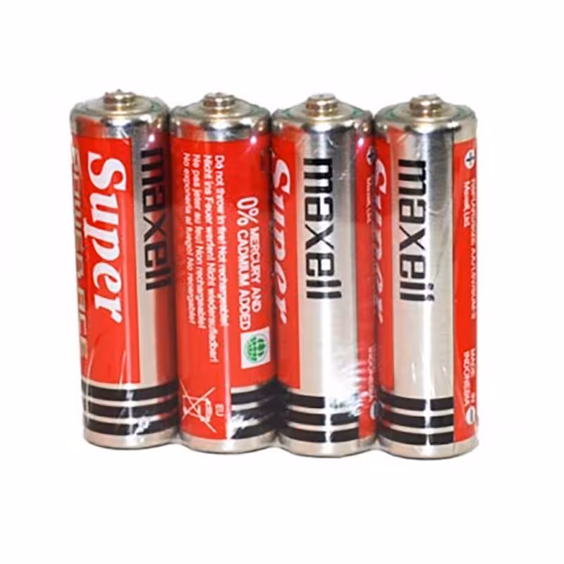 باتری قلمی شرینگ مکسل MAXELL بسته 4 عددی