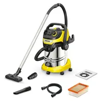 جاروبرقی نیمه صنعتی آب و خاک کارچر مدل WD 6 P S V-30/6/22/T