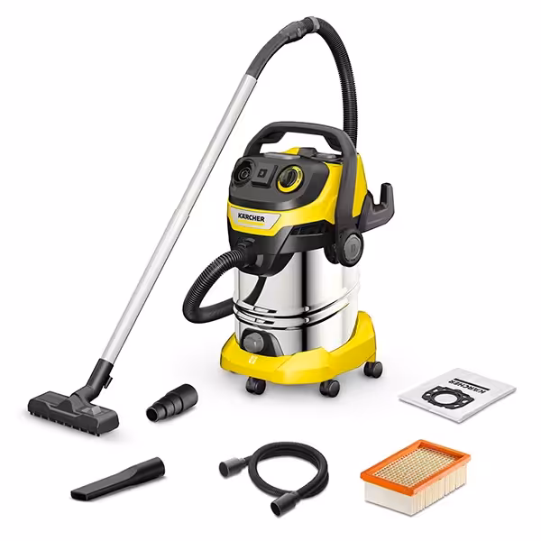 جاروبرقی نیمه صنعتی آب و خاک کارچر مدل WD 6 P S V-30/6/22/T