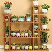 استند چوبی گل و کاکتوس سایز بزرگ 610