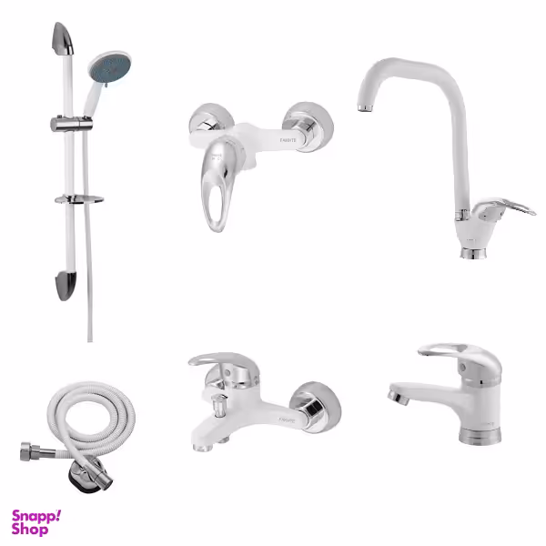 ست شیرآلات فاخته مدل اورانوس کد SK2 مجموعه 6 عددی