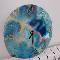 ساعت دیواری رزین