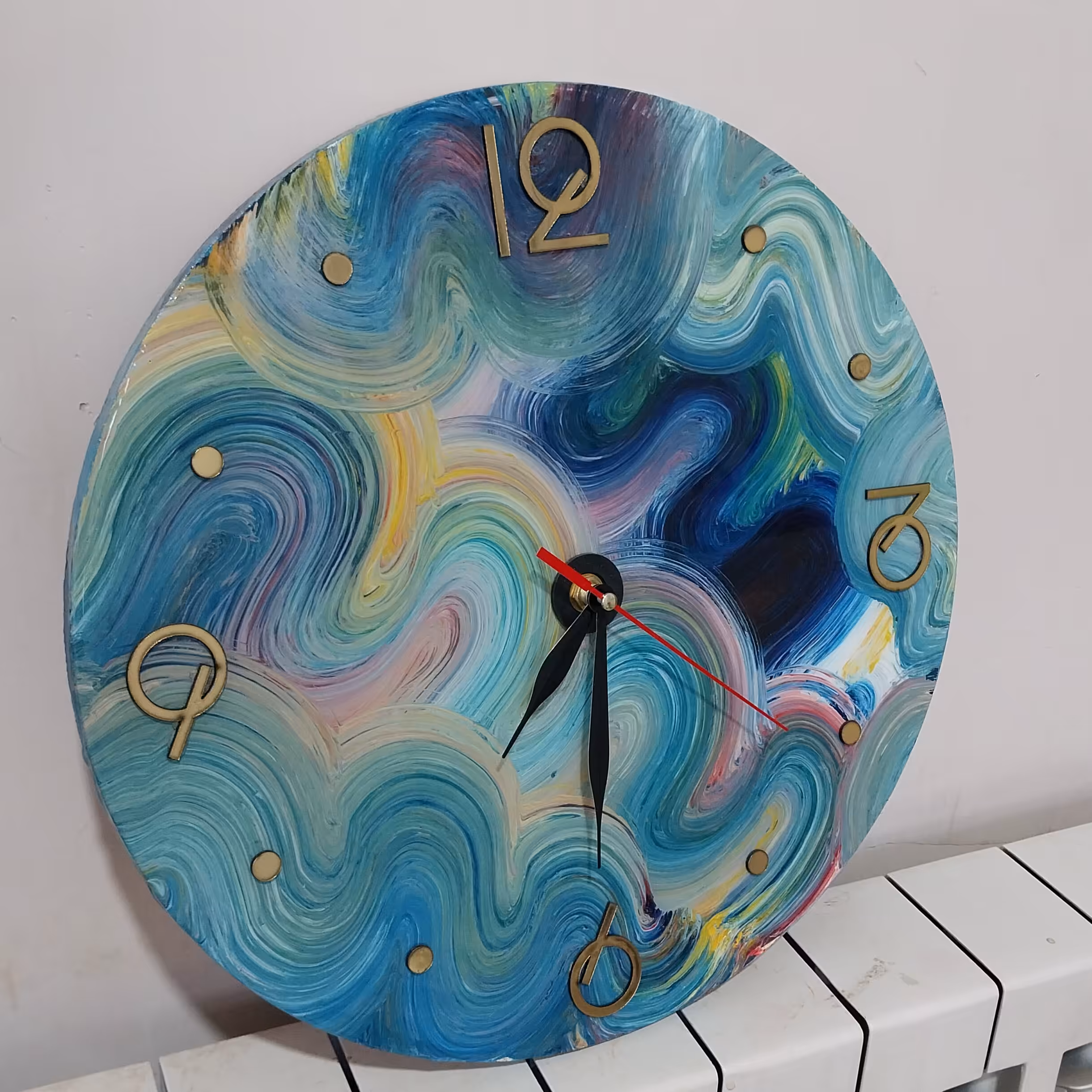 ساعت دیواری رزین