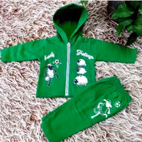 اسم سوییشرت و شلوار  تو کُرک دار 
سایز 35 کد 8
جنس دورس تو کرکی