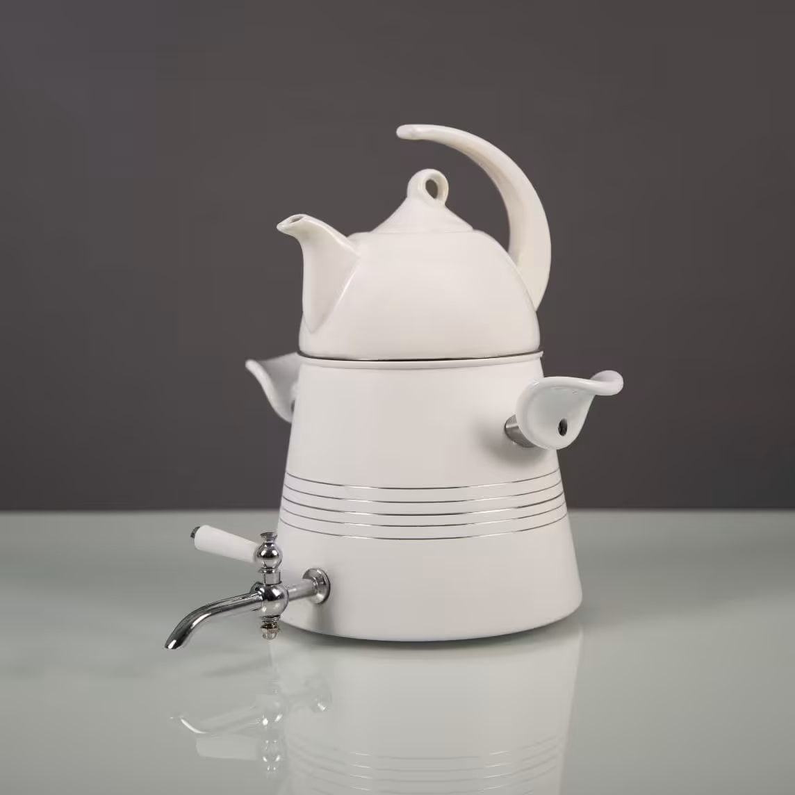 ست کتری و قوری کروپ ست مدل ویونا رنگی کد 506