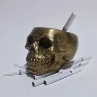زیرسیگاری skull ، زیرسیگاری جمجمه 