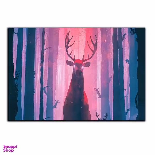 تابلو شاسی بکلیت طرح نقاشی گوزن مدل SH-S5620