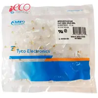 سوکت شبکه CAT6 UTP RJ45 برند AMP ا Network socket CAT6 UTP RJ45 AMP brand بسته 100 تائی