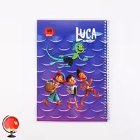 دفتر مشق 50 برگ سیمی مجلد طرح لوکا آپادانا