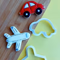 کاتر هواپیما  (10در10 سانت )و کاتر ماشین (10در7سانت)