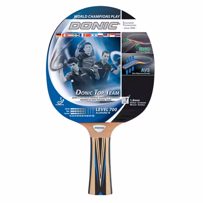 راکت پینگ پنگ دونیک مدل TOP TEAM LEVEL 700
