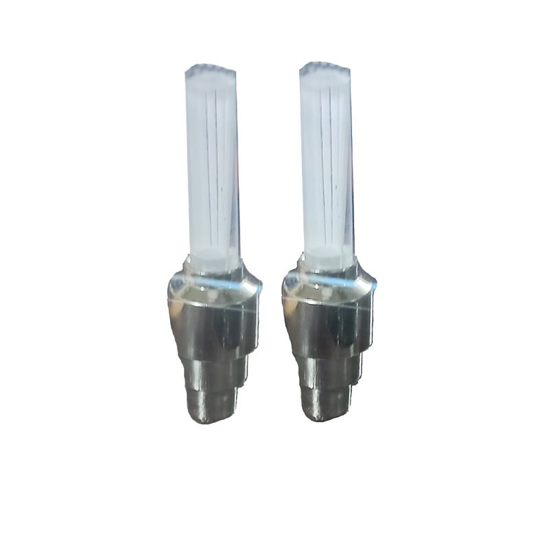 چراغ دوچرخه مدل سروالف مدادی بسته 2 عددی  A019