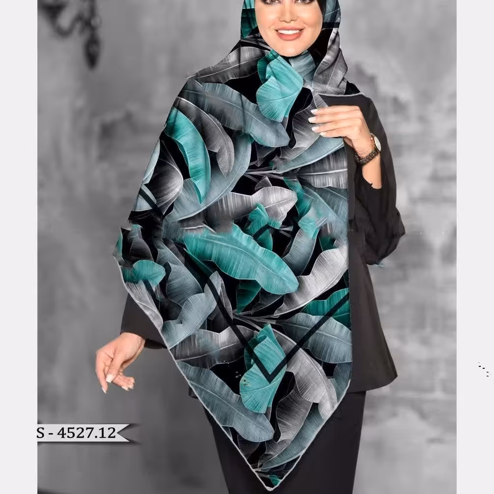 روسری زنانه نخی وال
،قواره 140 دوردستدوز