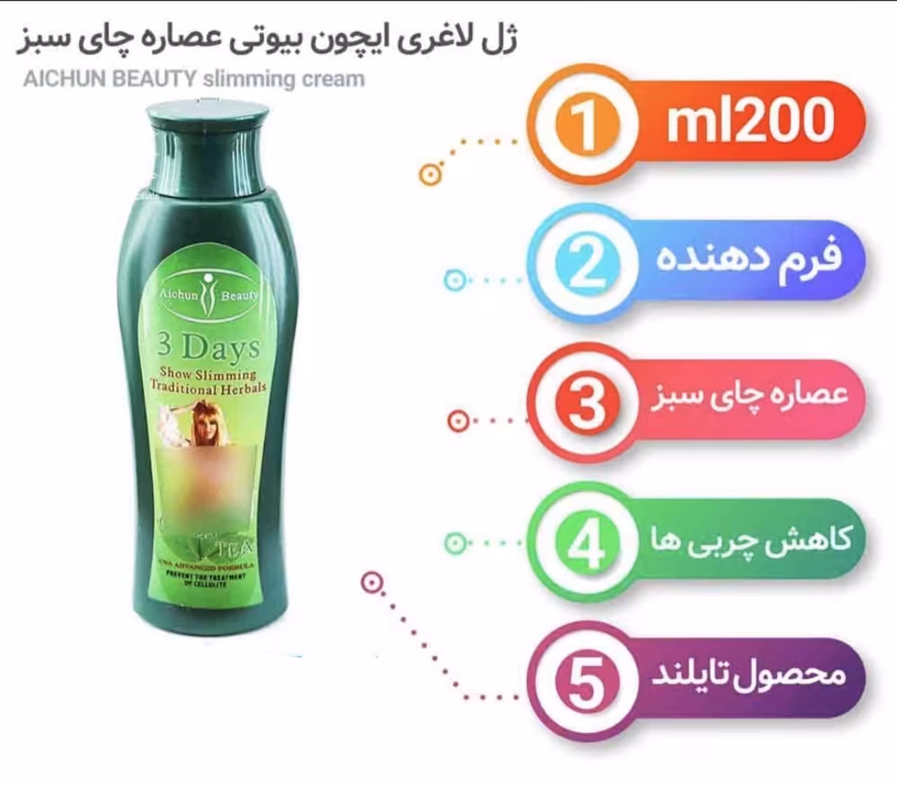 ژل لاغری آیچون بیوتی