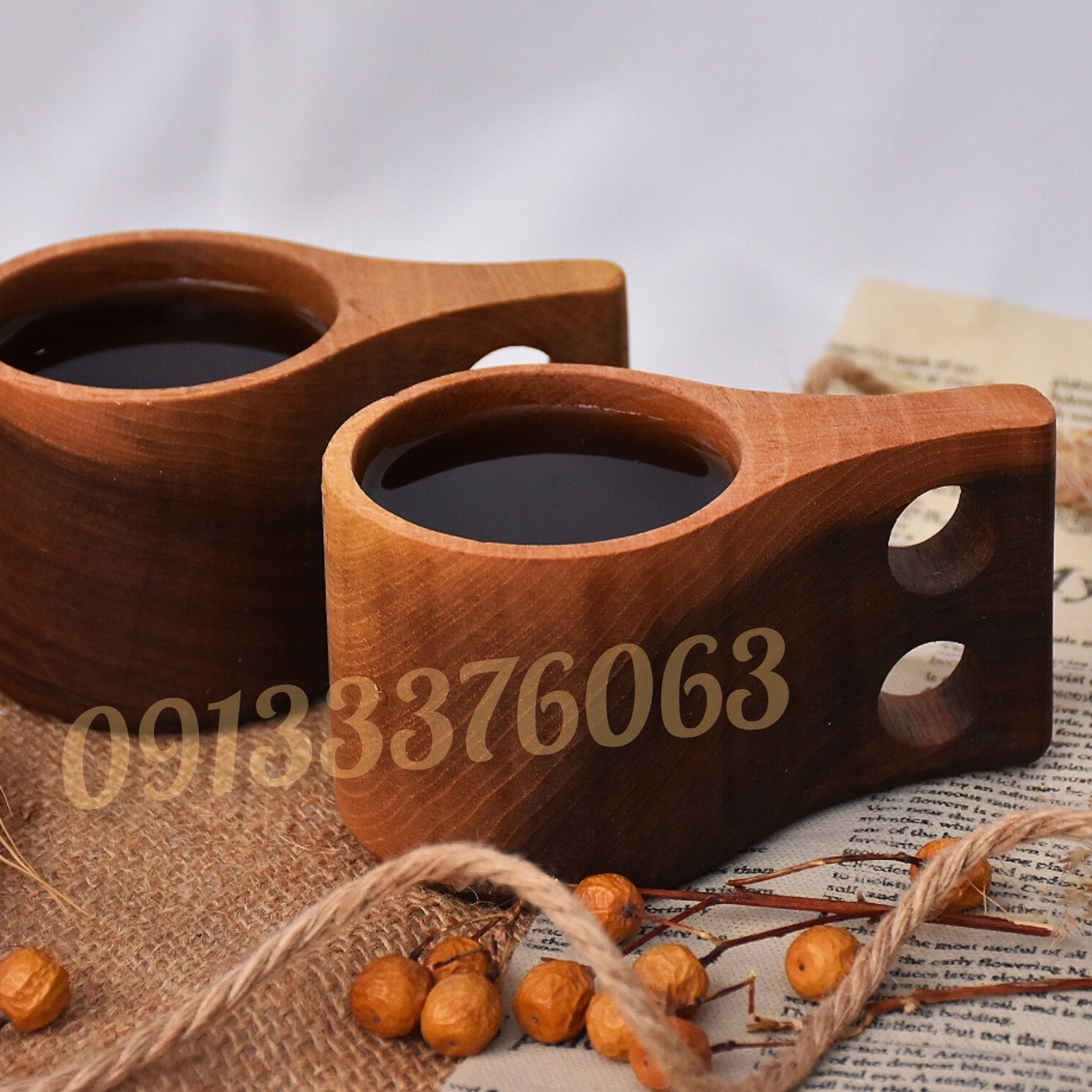 کوکسا چوبی (با پوشش مونوکوت)