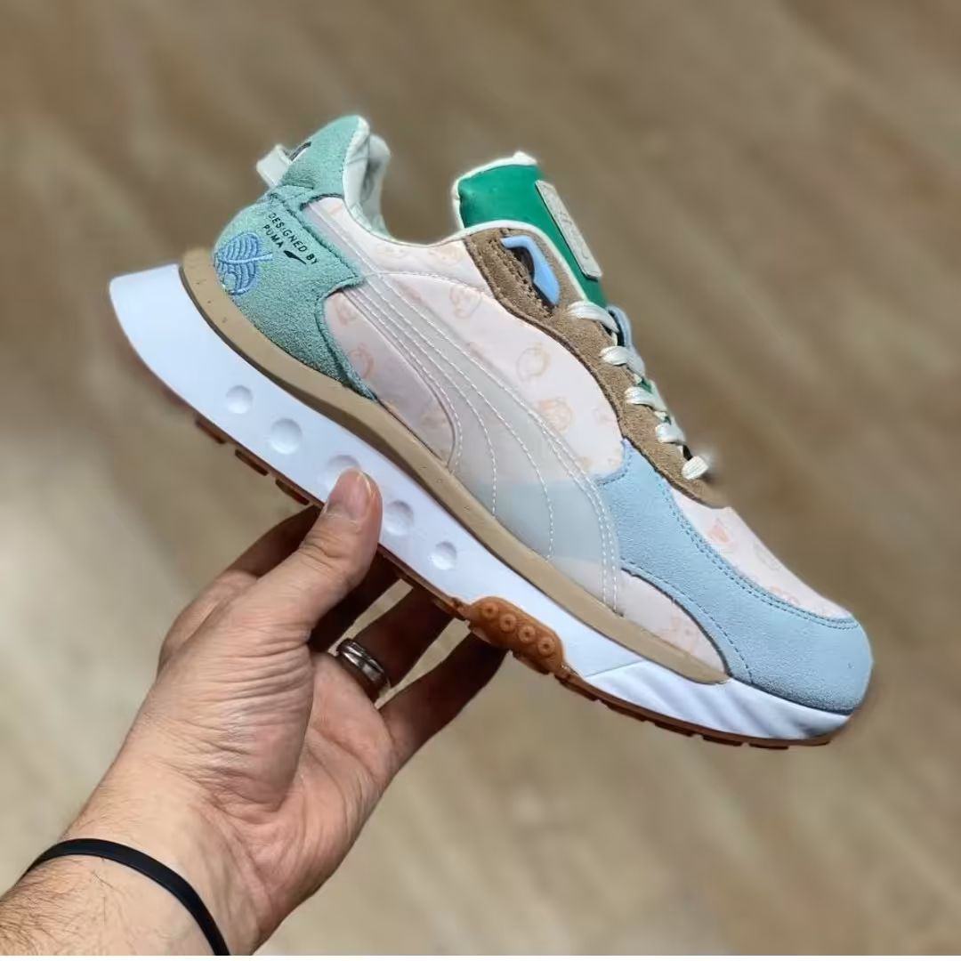 518 کتونی پوما ست مردانه و زنانه طرح خاص مناسب ورزش و پیاده روی puma