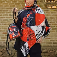 ست کیف کوله پشتی و روسری 