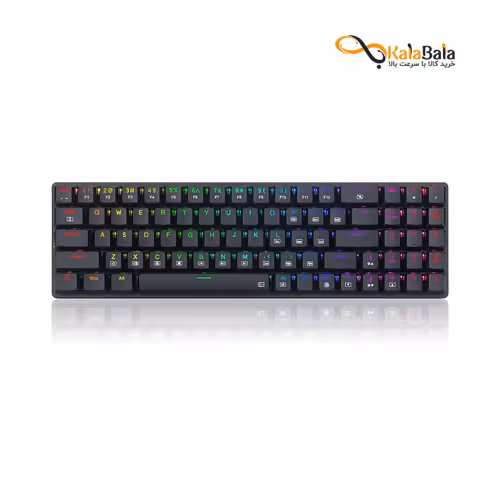 خرید و قیمت کیبورد گیمینگ ردراگون مدل ASHE K626P-KB • سوئیچ آبی