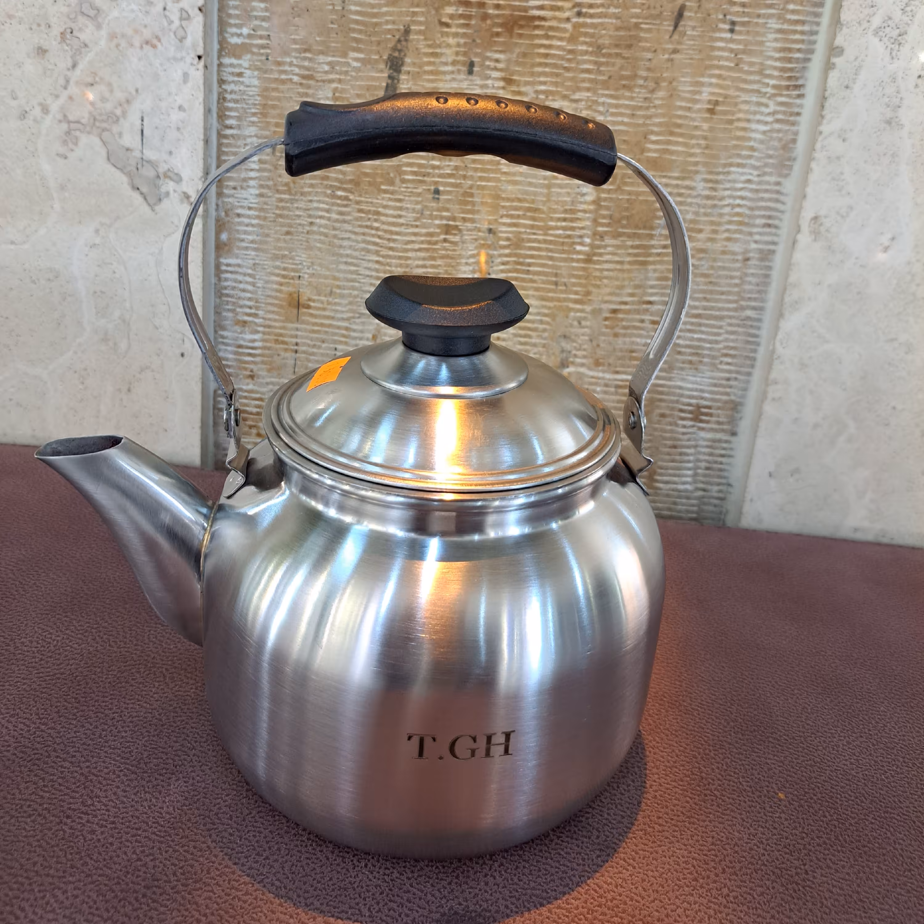 کتری دسته دار ورق ضخیم 2،5 لیتری قیطاسی