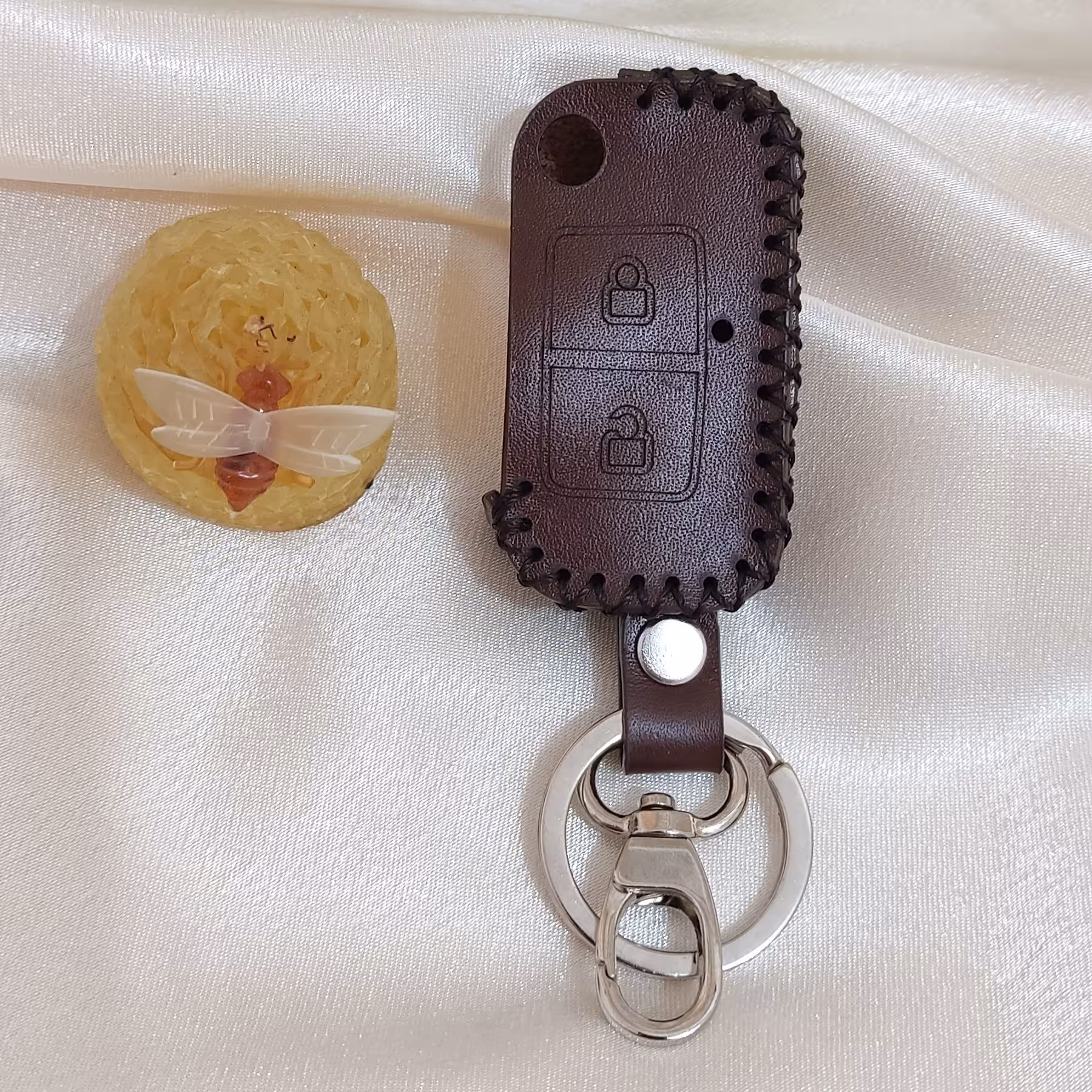 چرم کاورچرمی سوئیچ ماشین 