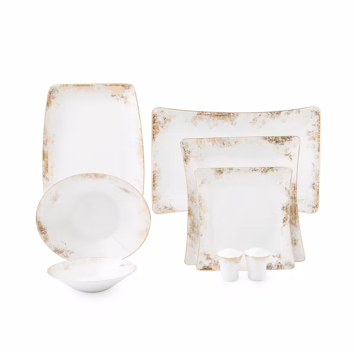 سرویس چینی 6 نفره کلودیا طلایی