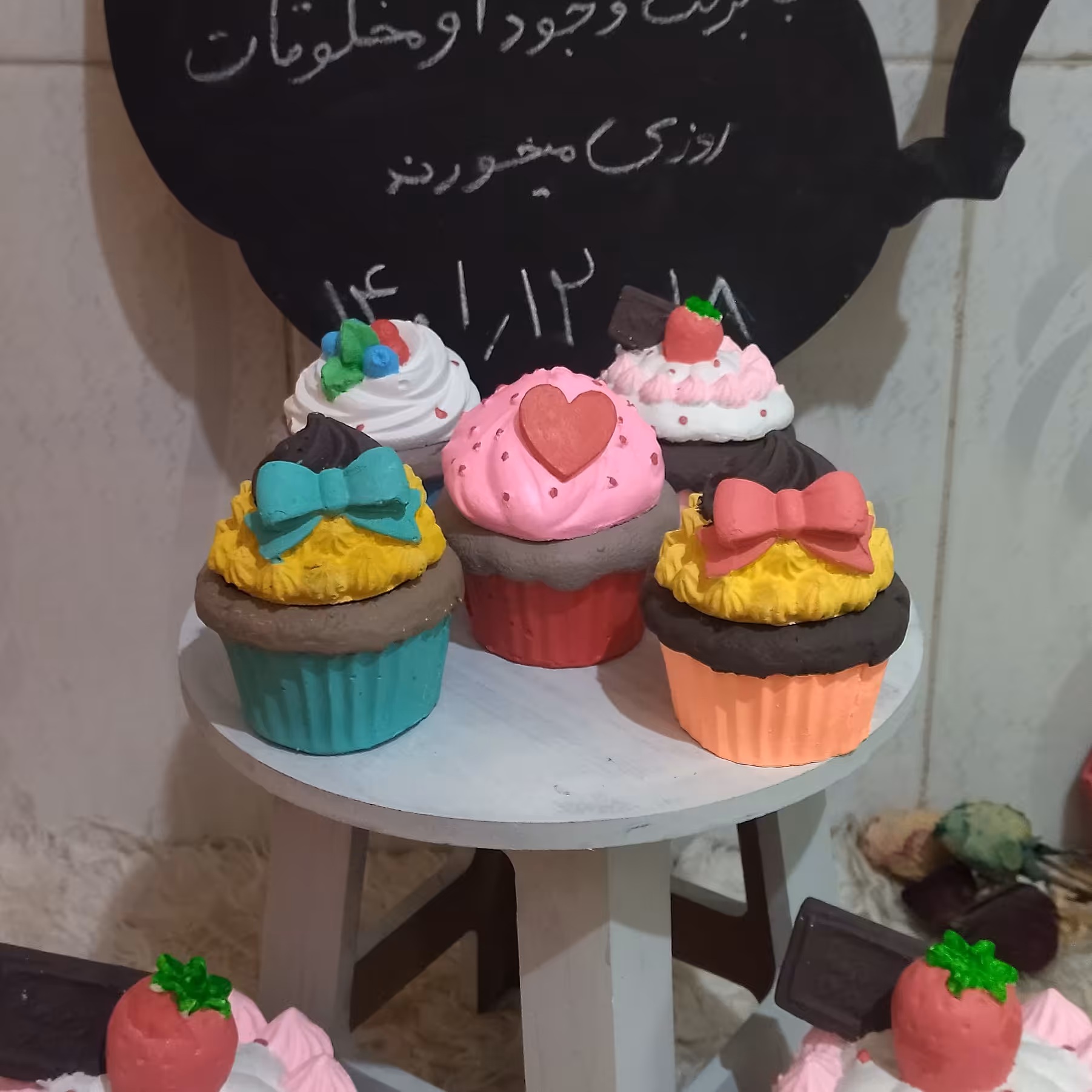 کاپ کیک های کوچیک 