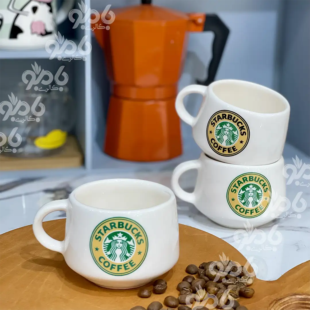 فنجان سرامیکی تکست استارباکس