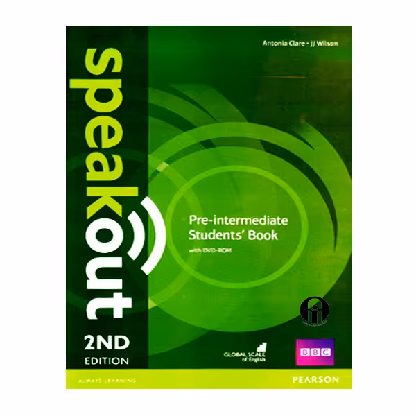 کتاب Speakout Pre-intermediate 2nd اثر Antonia Clare And J.J.Wilson انتشارات الوندپویان