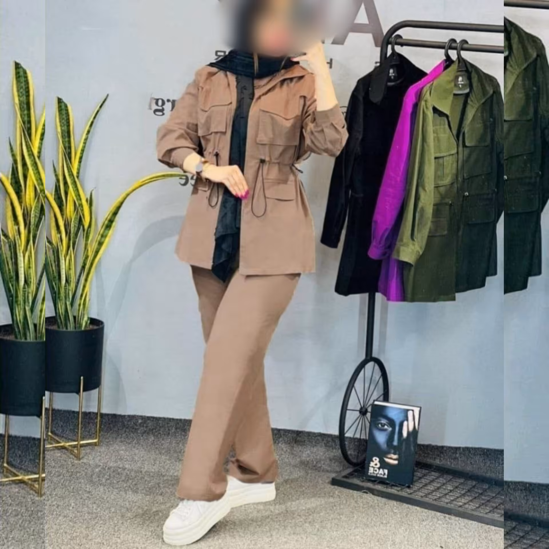 مانتو شلوار سوگند
جنس میکرو درجه یک
فری سایز تا 46
رنگ بندی مطابق کلیپ ویدیویی مشکی خردلی سبز کرمی سرمه ای گلبهی