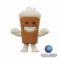 فلش مموری فانتزی دایا دیتا  طرح  کافی( coffee) مدلPF1058-1 ظرفیت 16GB-USB2