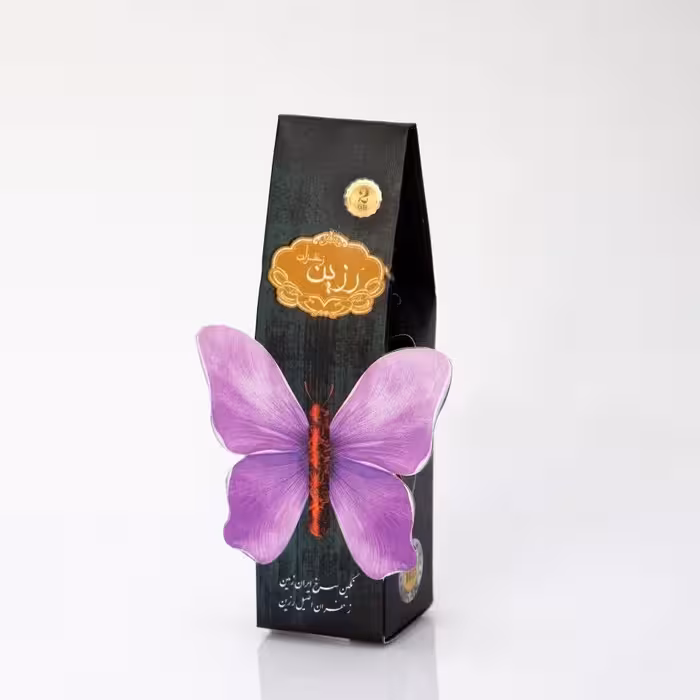 زعفران سرگل ممتاز 2 گرمی پروانه ای (الملکی) رُزین