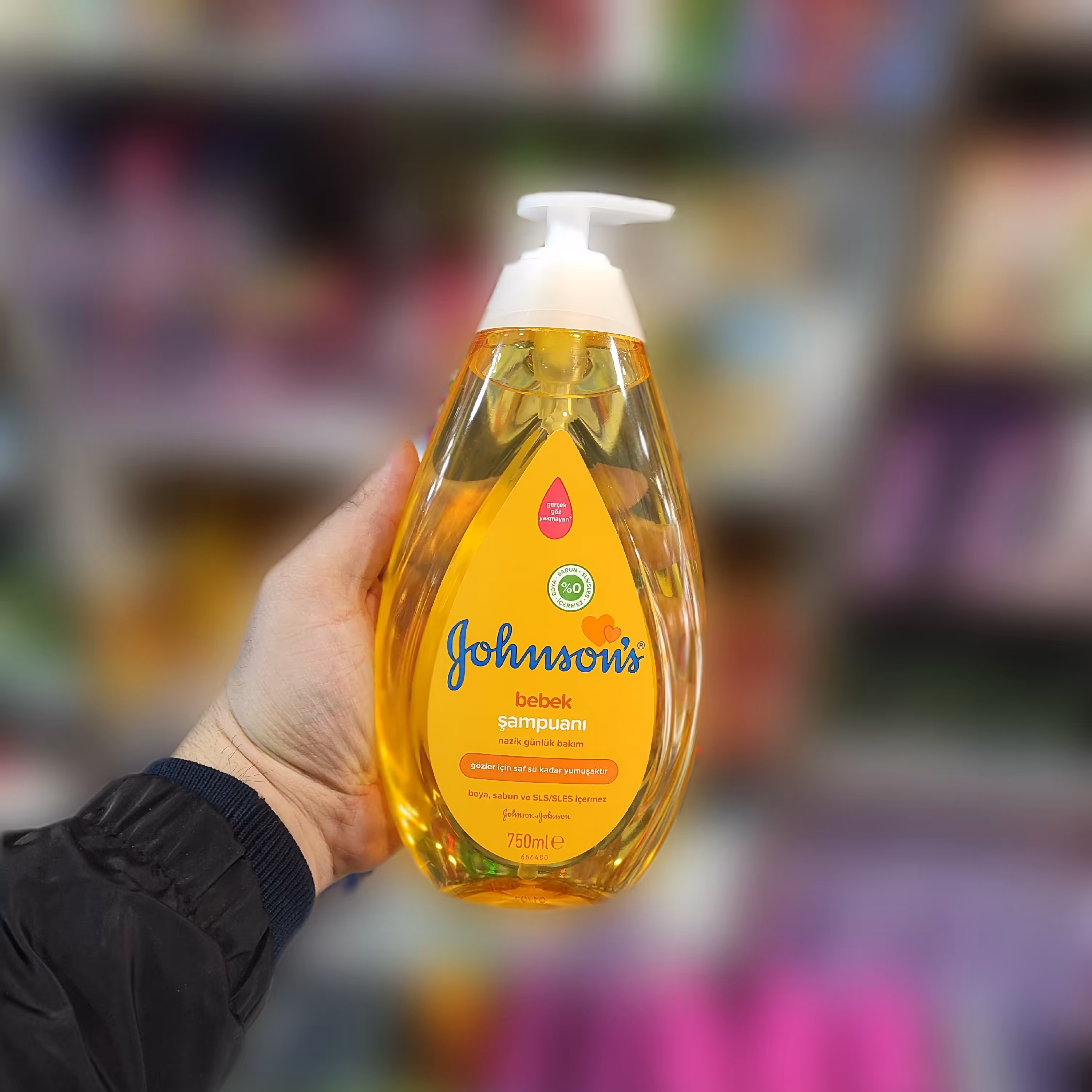 شامپو جانسون کودک 750 میل