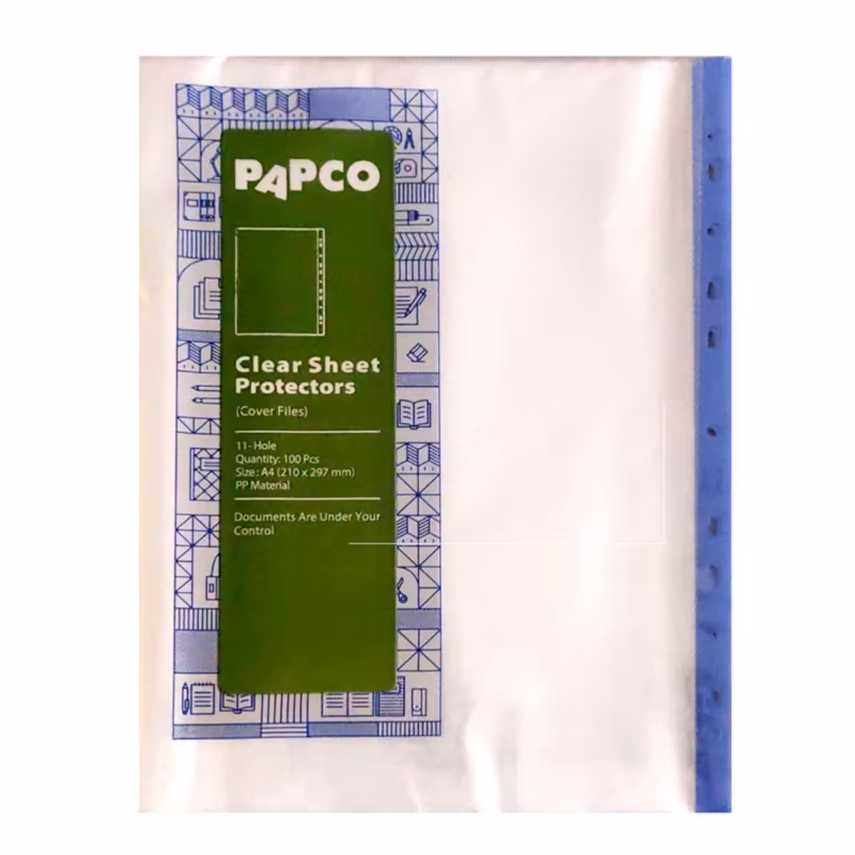 کاور a4 پاپکو بسته 100 عددی