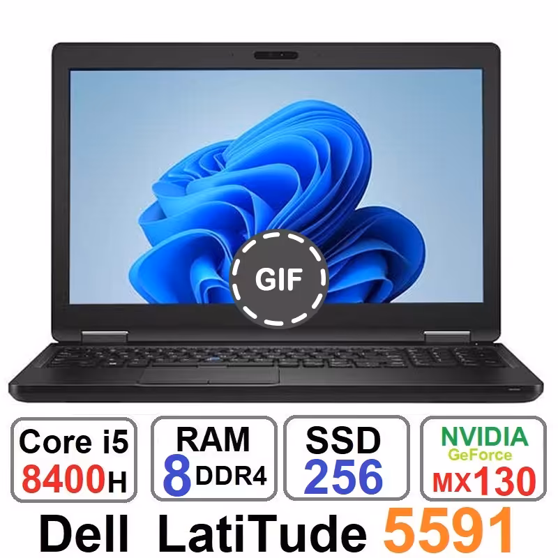 لپ تاپ دل Dell Latitude 5591 Core i5 8400H رم 8 گیگ