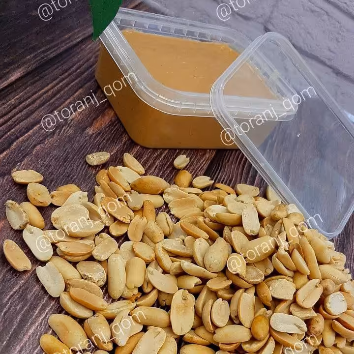 کره بادام زمینی 300 گرم اعلا.بادام درجه یک ایرانی