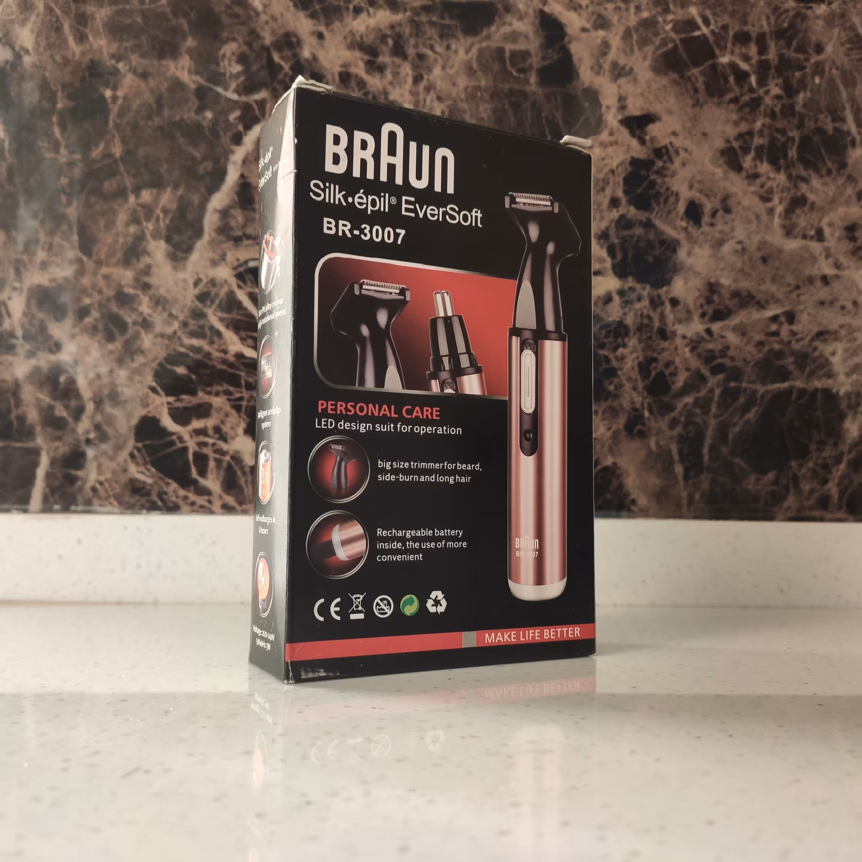 موزن گوش و بینی براون مدل 3007 (طرح)