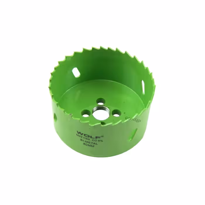 مته گردبر کبالت سایز 80 ولف WOLF