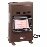 بخاری گازی آبسال مدل 437F - قهوه ای