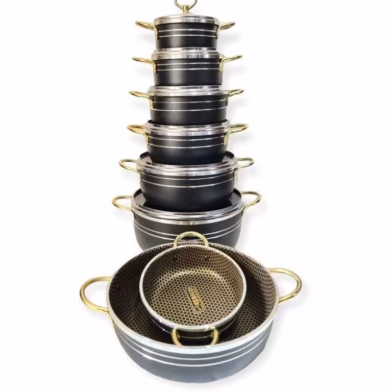 قابلمه 14 پارچه اسبیکو(پس کرایه)