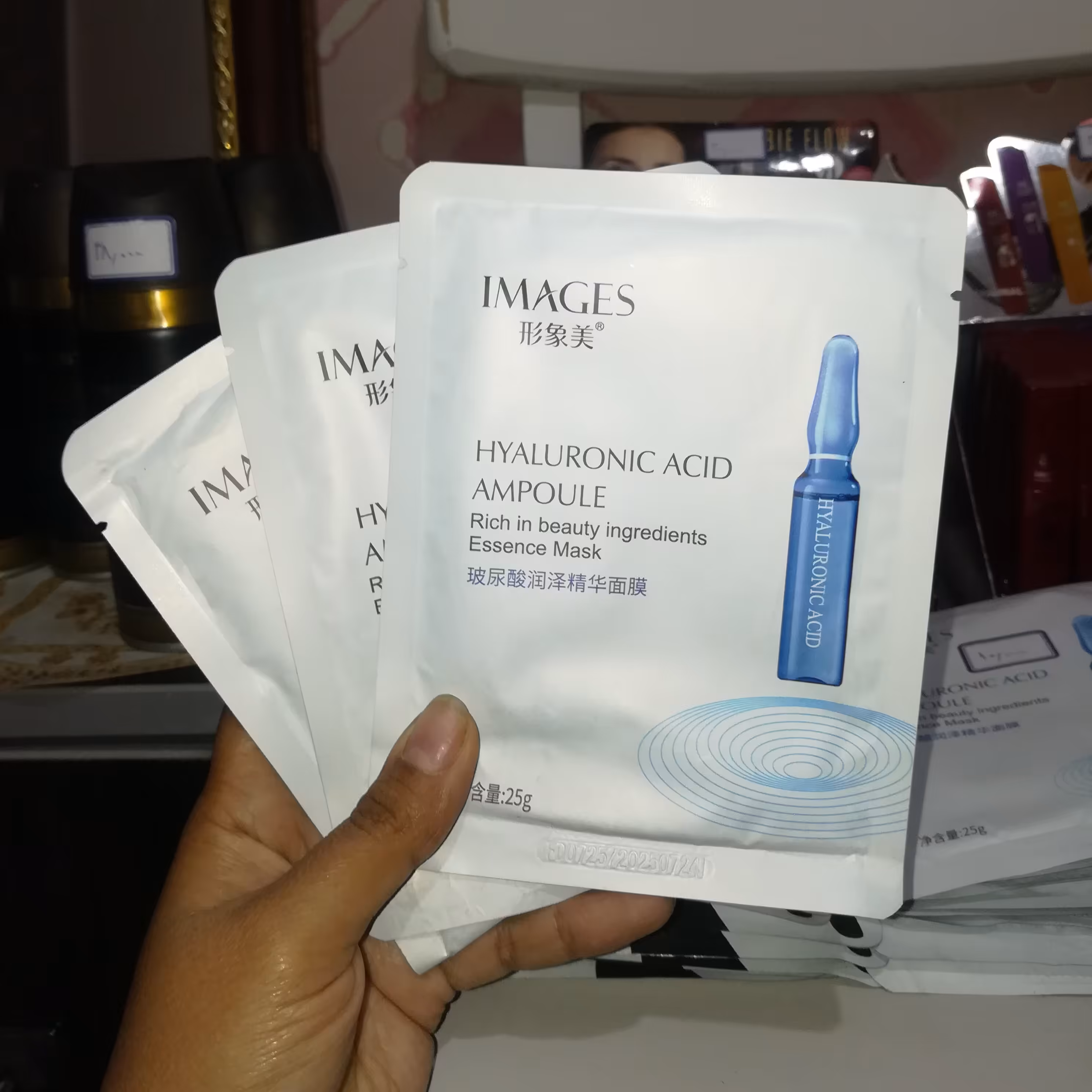 ماسک ورقه ای آمپول سرمی