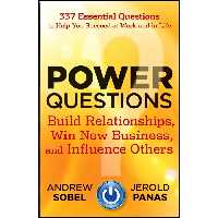 کتاب زبان اصلی Power Questions اثر Andrew Sobel and Jerold Panas انتشارات Wiley